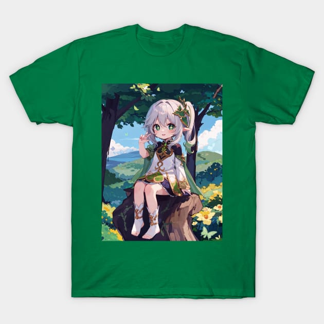 Nahida - Genshin Impact T-Shirt by Tazlo